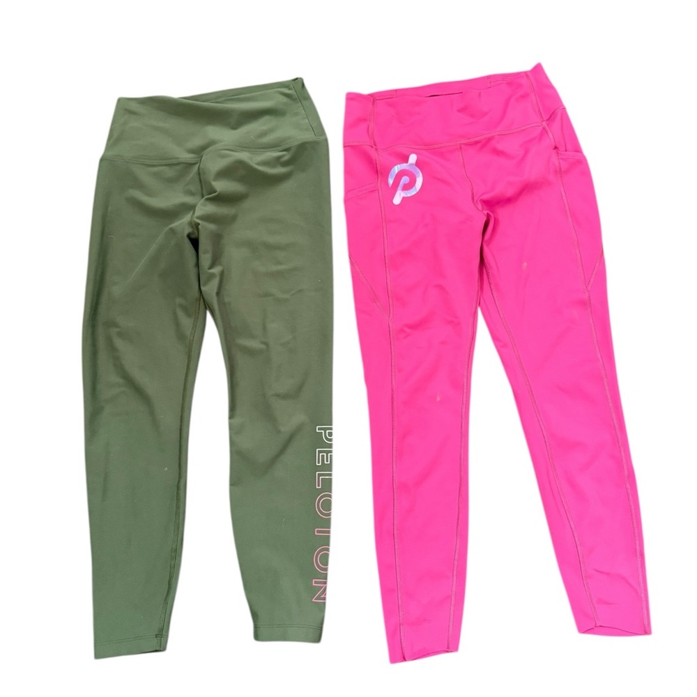 Peloton women’s  Leggings Set - Pink and Green